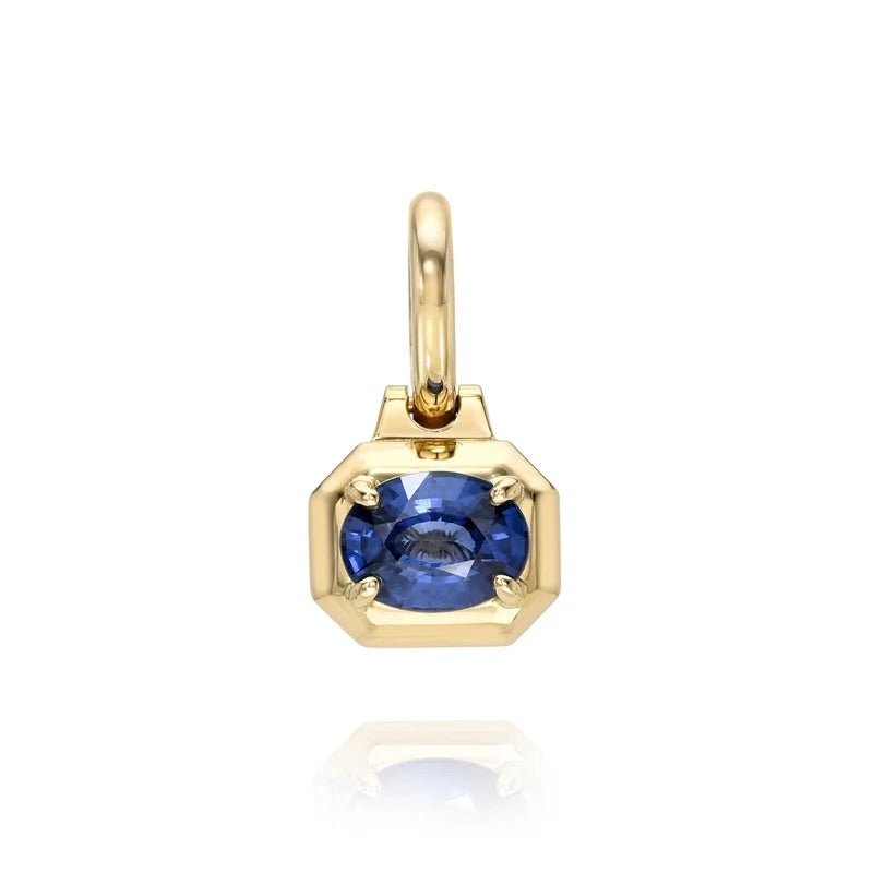 Lola Pendant Oval Sapphire