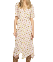 Load image into Gallery viewer, Reforme Smooth Mirror Flowers Dress
