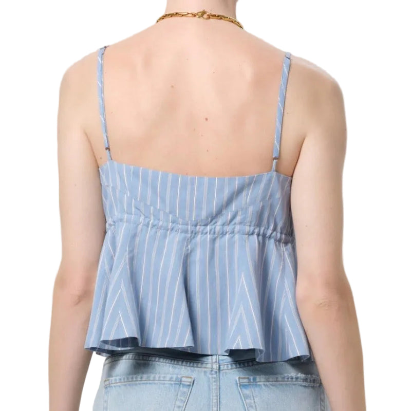 Larissa tie front cami alternate view