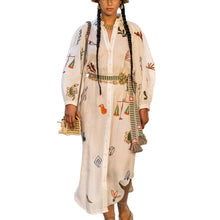 Load image into Gallery viewer, Mina Embroidered Shirtdress
