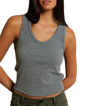 Blondie Structured Rib Bra Friendly Tank