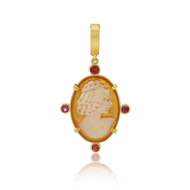 Josephine Cameo Spinel Pendant