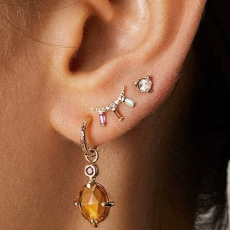 The Ariel  Rainbow Moonbean Stud alternate view
