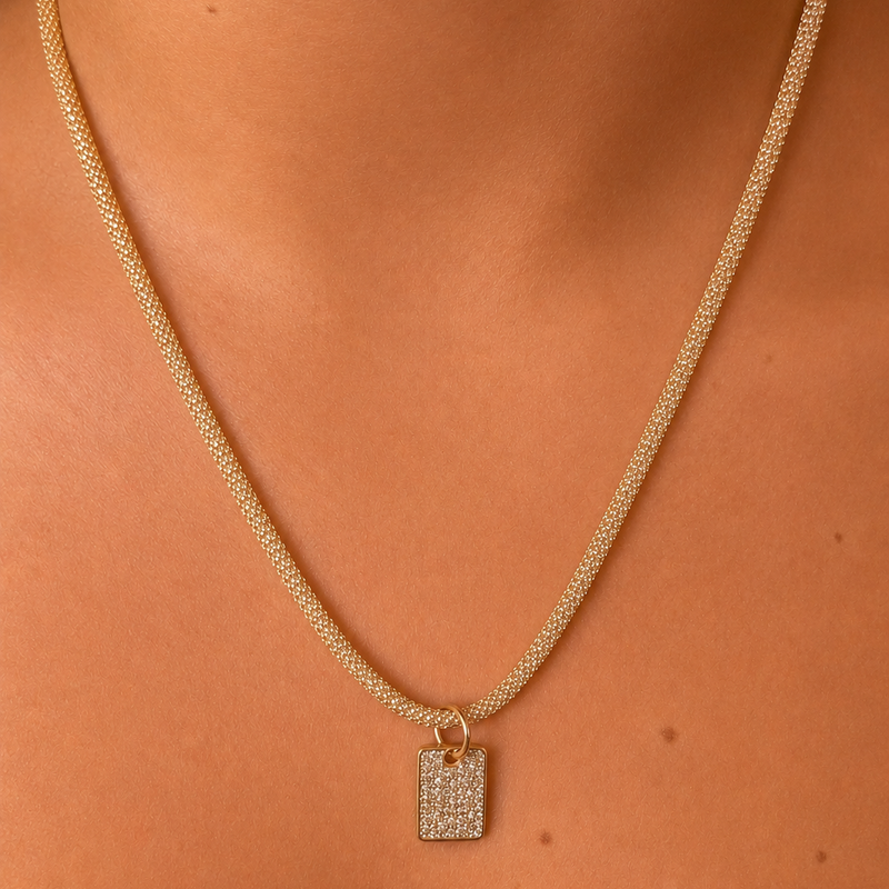 Gold Anastasia Necklace