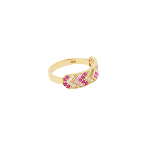 18K YG Ani Ring