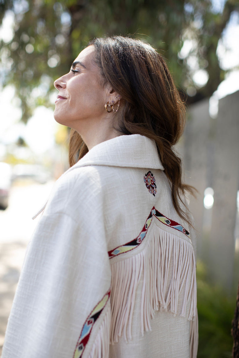 Court Prairie Fringe Jacket alternate view