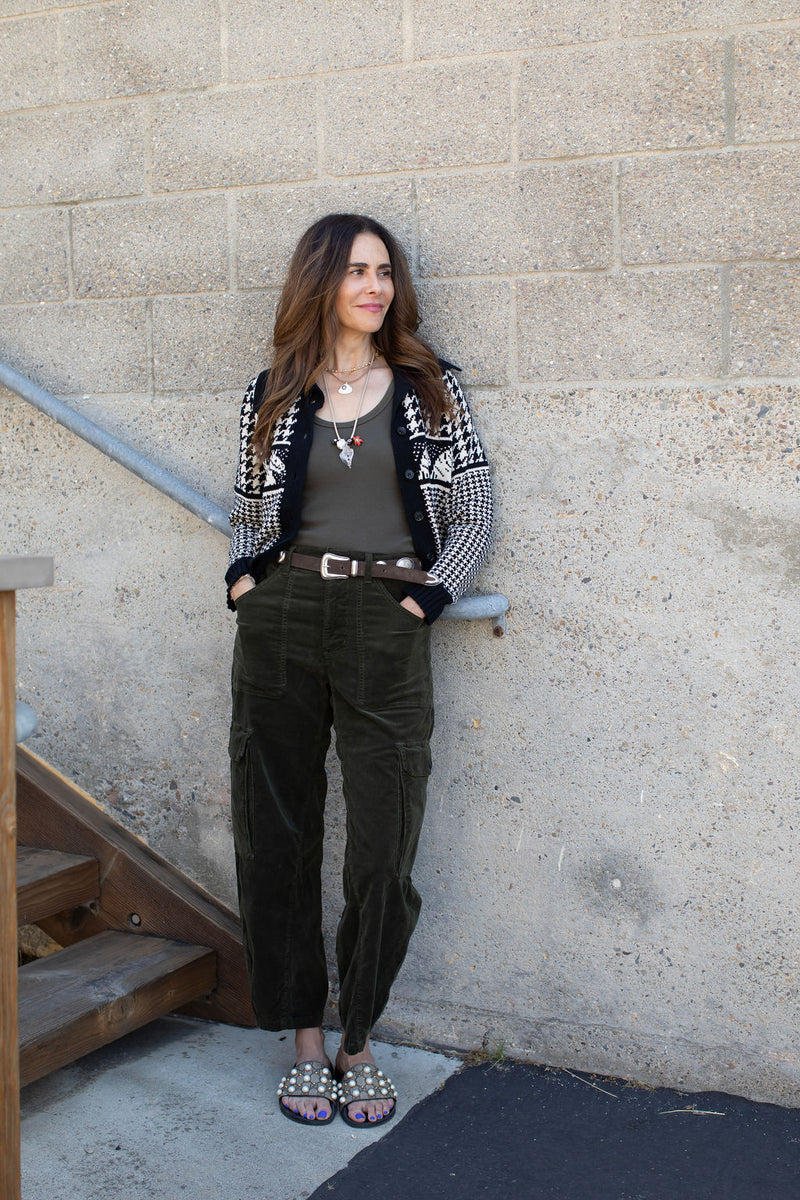 Thassos Twisted Seam Utility Pant