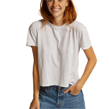 Load image into Gallery viewer, Perfect White Tee White Harley Boxy Crew
