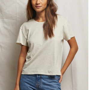 Harley Cotton Short Sleeve Boxy Crew Tee
