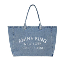Load image into Gallery viewer, Anine Bing Leo Denim Tote
