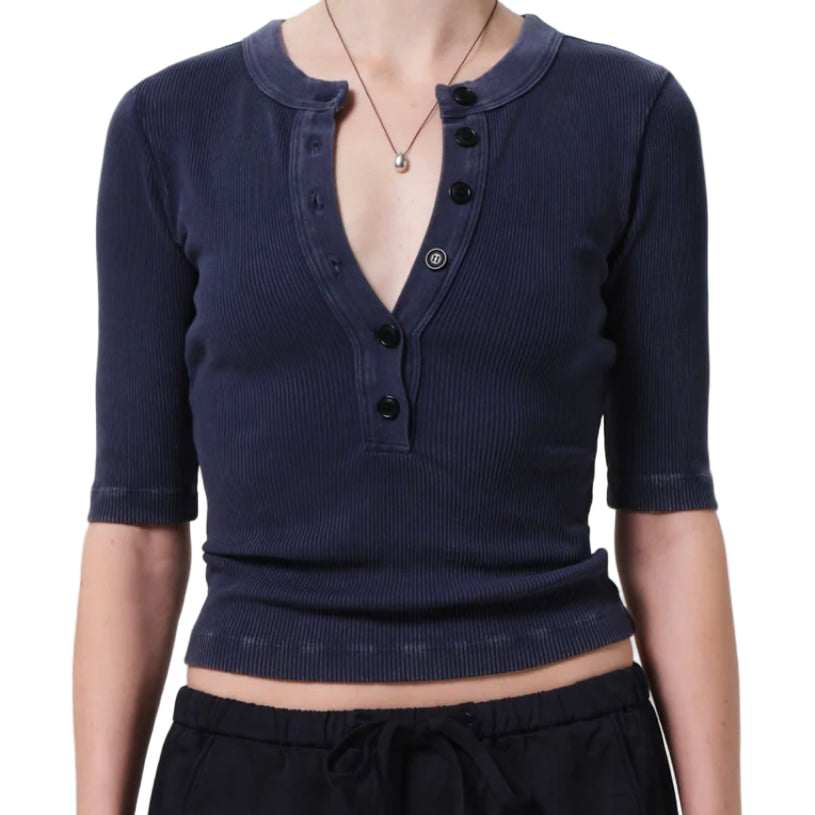 Nail Short Sleeve Henley