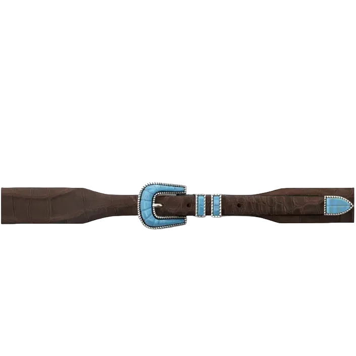 Crazy Color Brown Nubuk Turquoise
