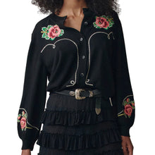 Load image into Gallery viewer, The Heirloom Rose Western Cardigan
