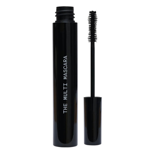 Clean · Non-Toxic · Strengthening · Lengthening · Volumizing · Nourishing  This clean mascara formula delivers stand-out effects and performance with all-day wear. Adheres to each individual lash and optimized with a spiral hourglass wire brush, this mascara is ideal for all lash types seeking incredible effects. Clean formula. Paraben Free. Fragrance-Free. Cruelty-Free.