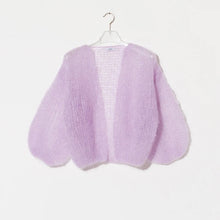 Load image into Gallery viewer, Mohair Bomber Cardigan
