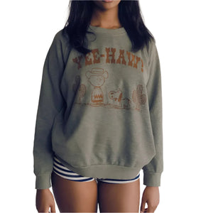 Peanuts "YEE-HAW! Pullover