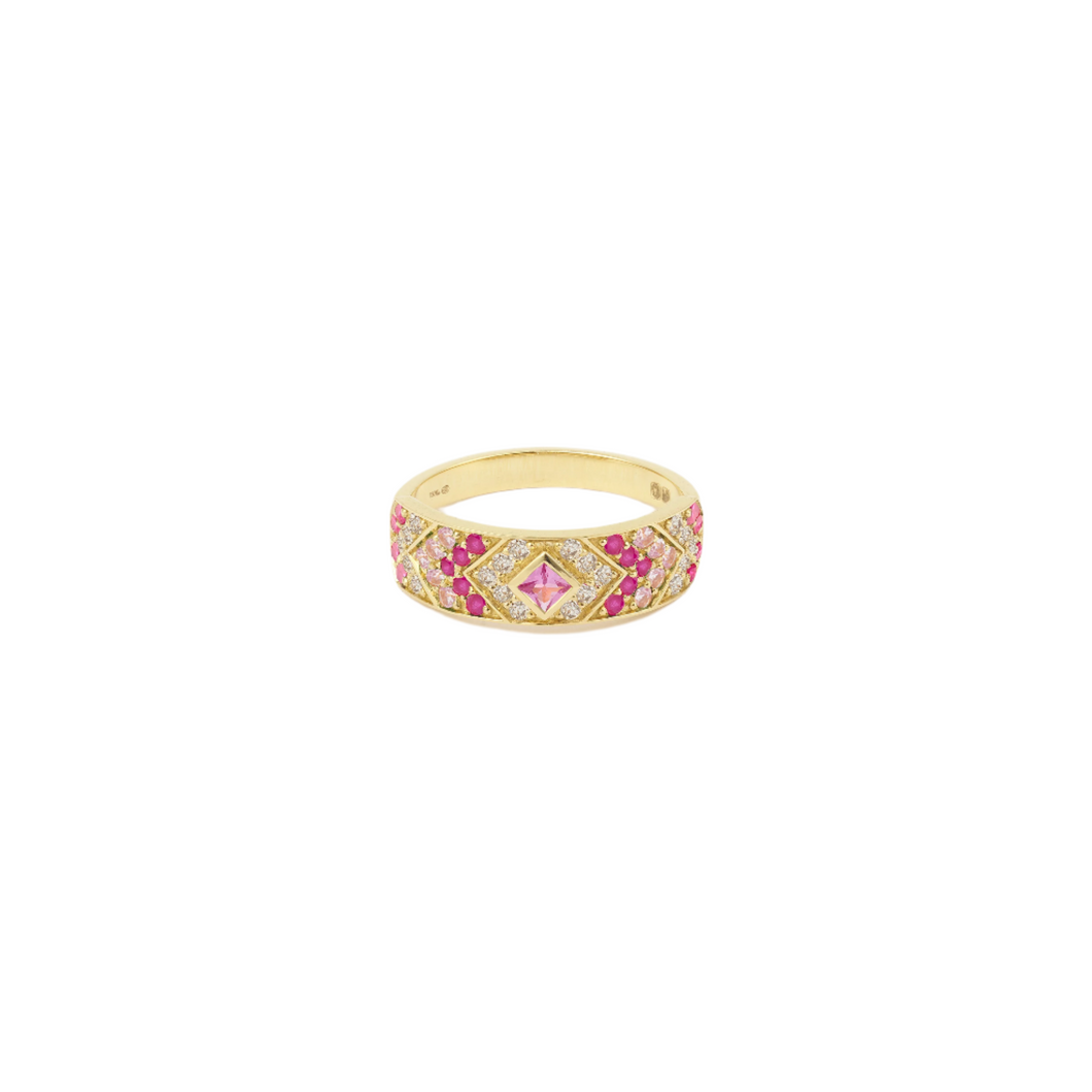 18K YG Ani Ring