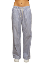 Load image into Gallery viewer, Andi Cotton Poplin Stripe Pants
