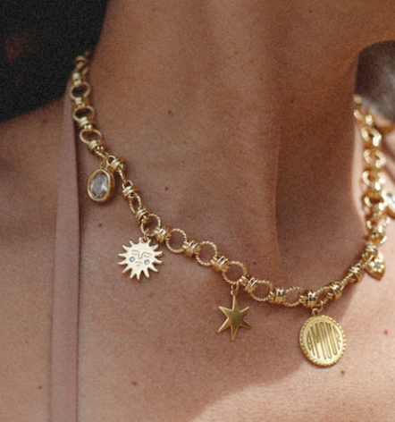 Soleil Charm Necklace