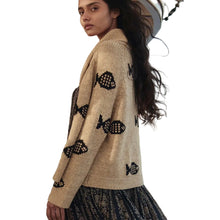 Load image into Gallery viewer, The Swimming Fish Lodge Cardigan
