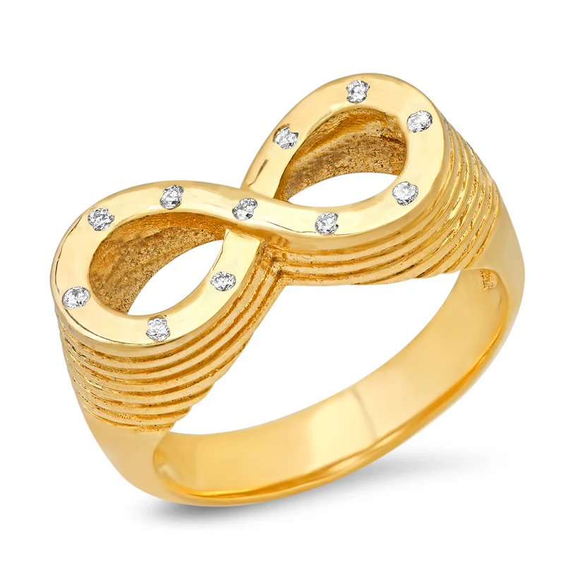 Diamond Infinity Ring