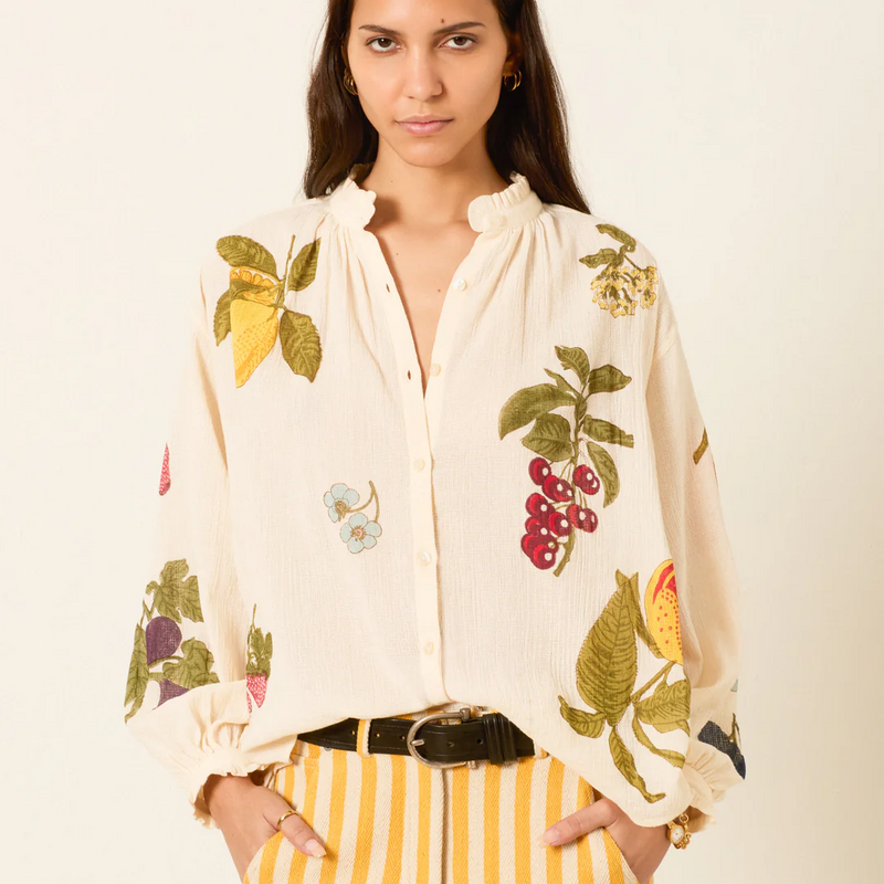 Poet Nine Fruit Blouse