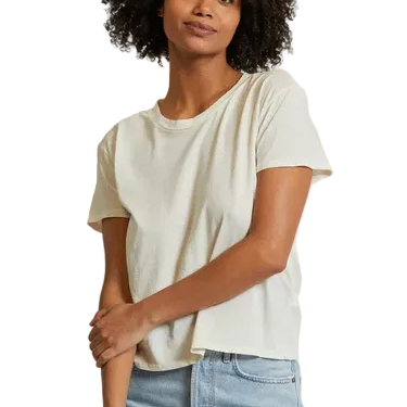 Harley Cotton Short Sleeve Boxy Crew Tee