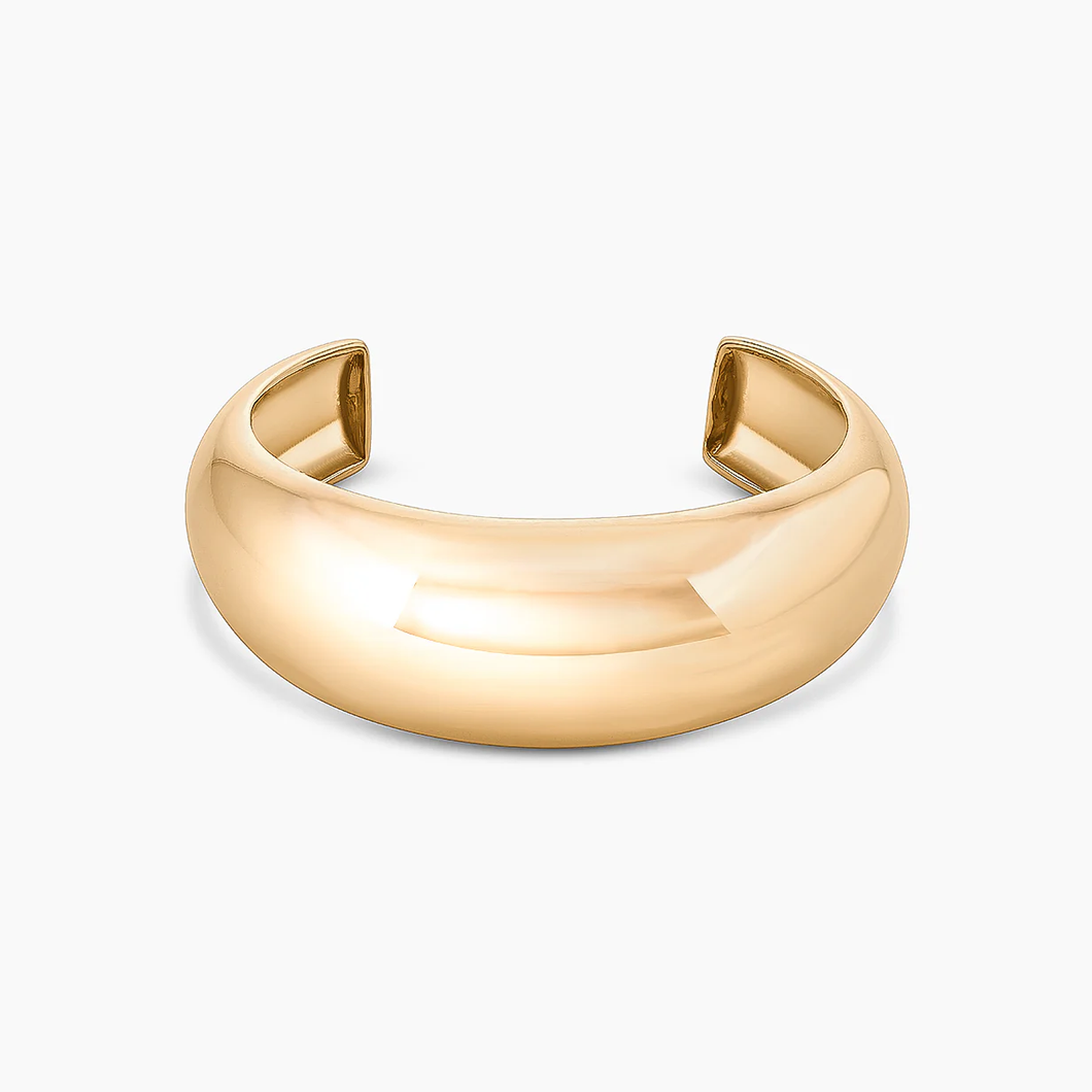 Oriana Cuff Brclt 14K gold Plated