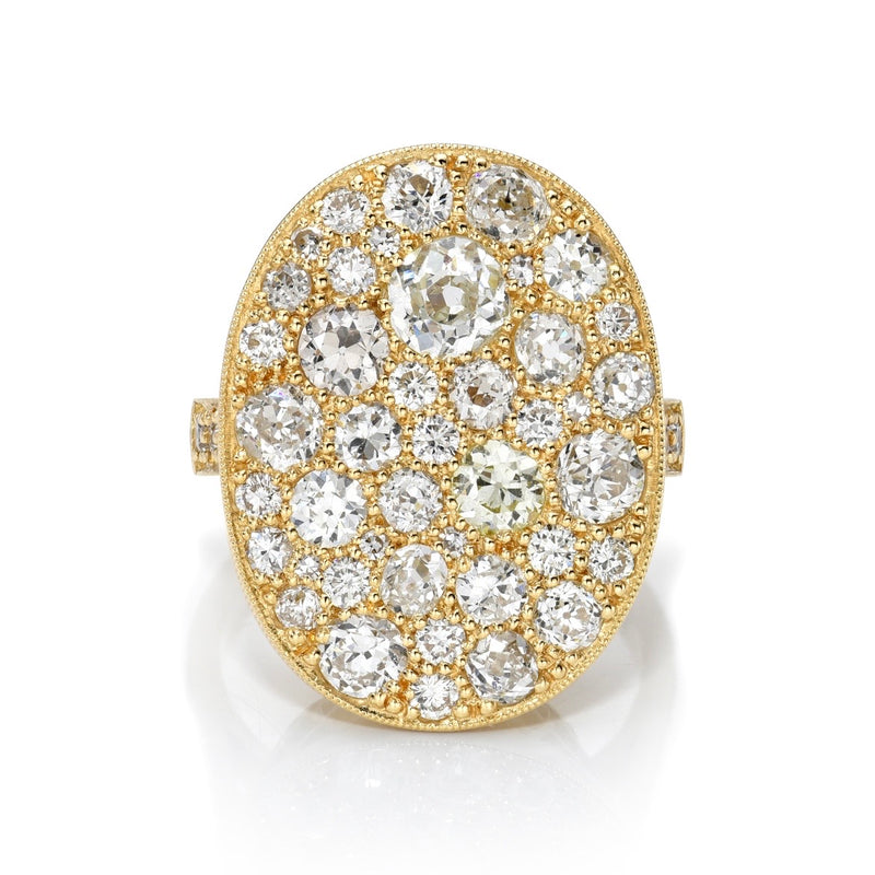 Large Oval Cobblestone Ring