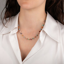 Load image into Gallery viewer, Multi Textile Necklace
