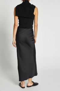 Talia Charmeuse Maxi Skirt