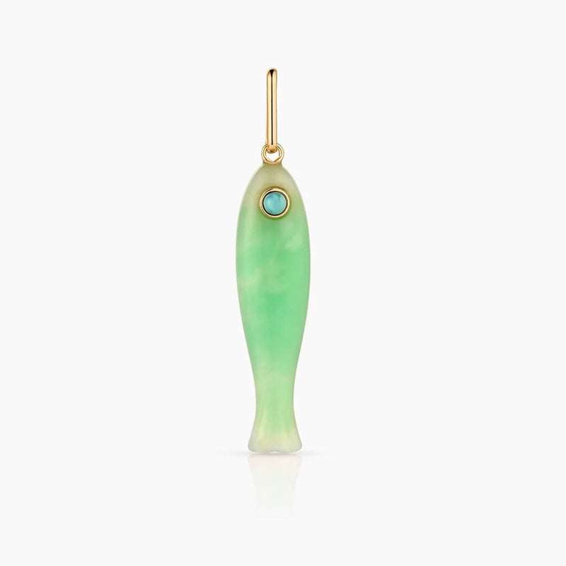 Fortuna Chrysoprase Charm
