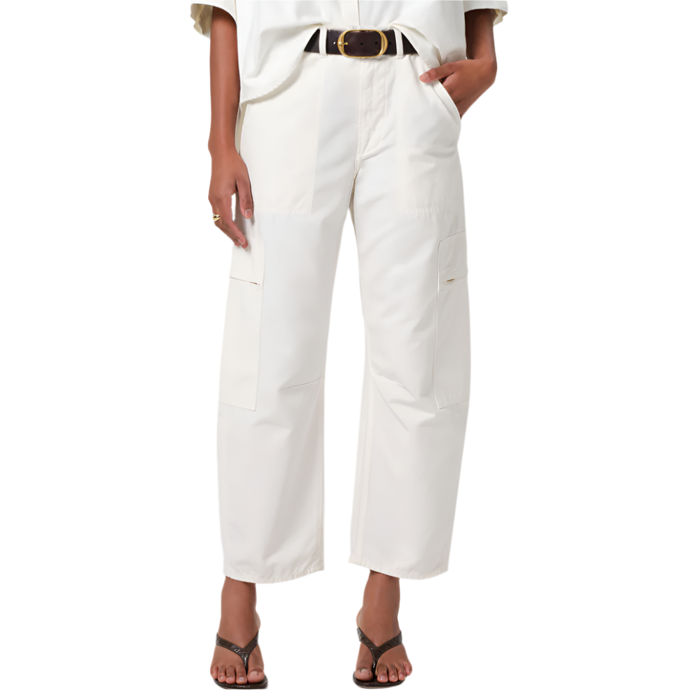 Marcelle Low Slung Cargo In Sateen