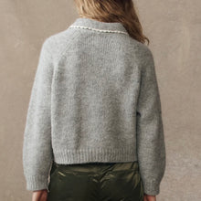 Load image into Gallery viewer, The Crochet Collar Pullover
