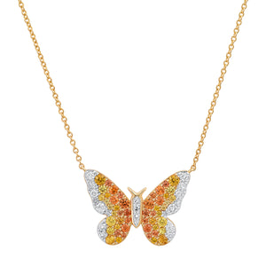 Sunshine Butterfly Necklace