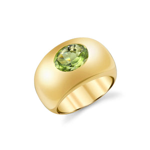 The Cupola Peridot  Ring
