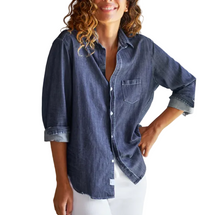 Load image into Gallery viewer, Eileen Relaxed Button Up Shirt
