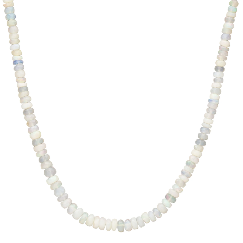 Opal Beaded Necklace