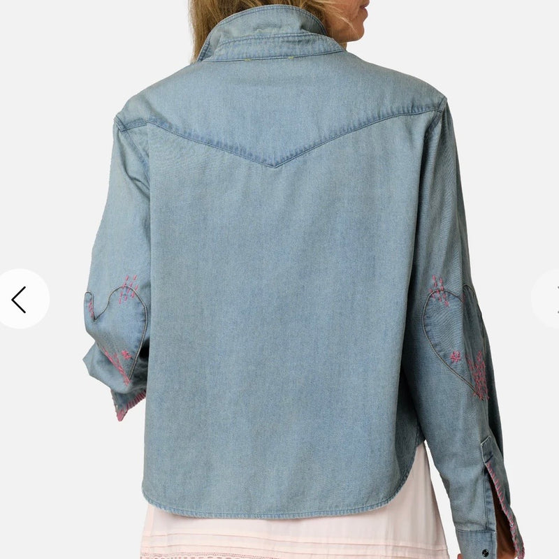 Western Pia Denim Shirt alternate view