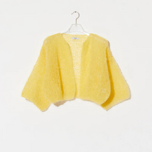 Load image into Gallery viewer, Mohair Light Short Sleeve Cardigan
