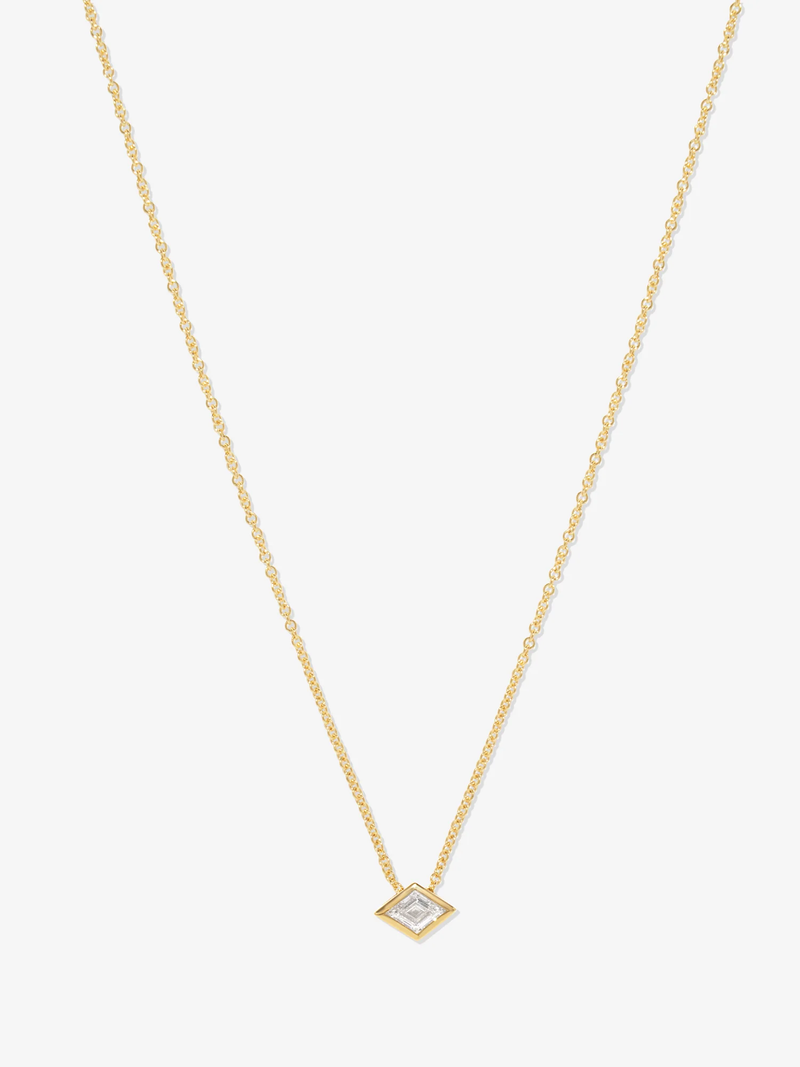 Trace Lozenge Diamdond Necklace