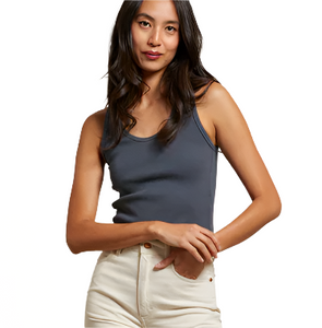 Blondie Structured Rib Bra Friendly Tank