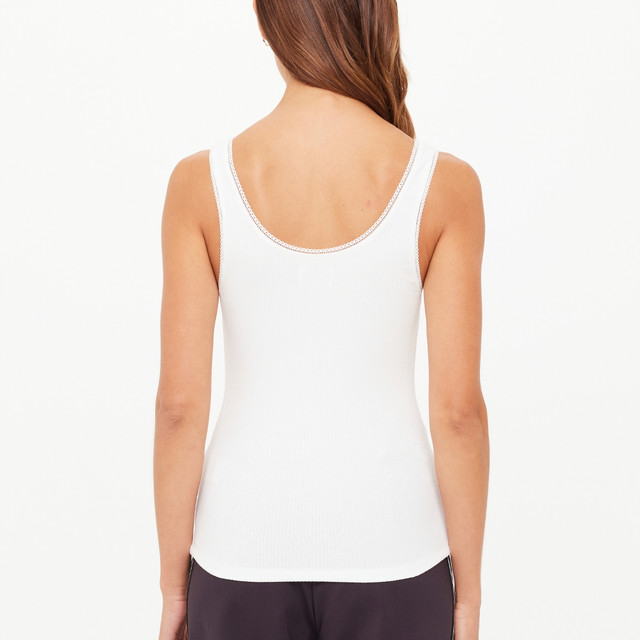 Del Rey Pointelle Tank Top alternate view