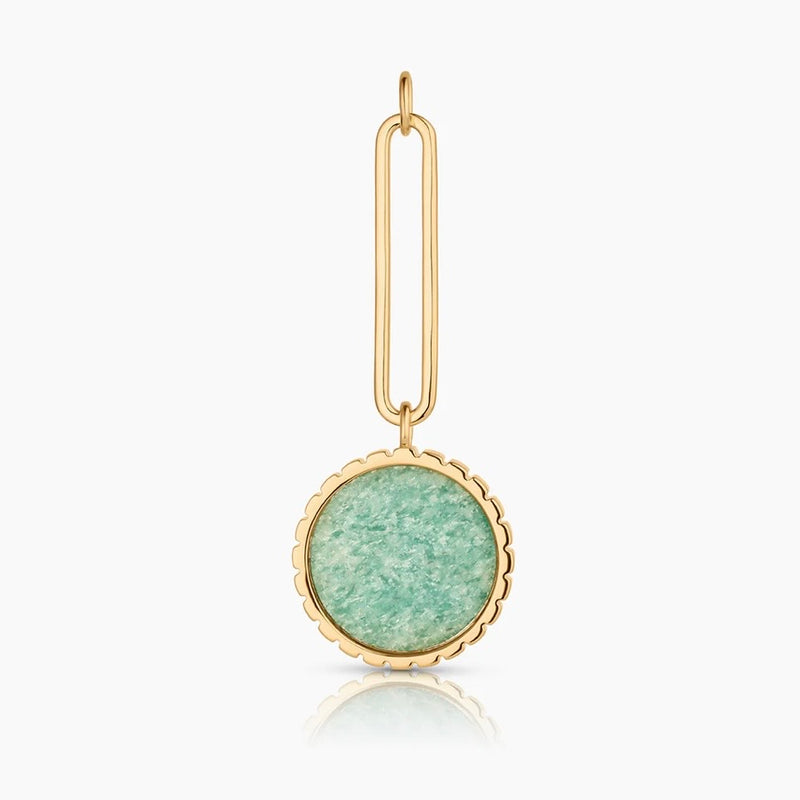 Odeon Chrysoprase Drop Charm