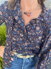 Load image into Gallery viewer, Chancery Indigo Kilim Shirt
