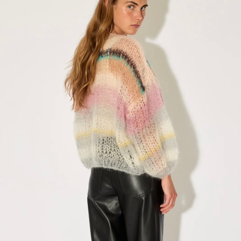 Mohair Bomber Cardigan alternate view