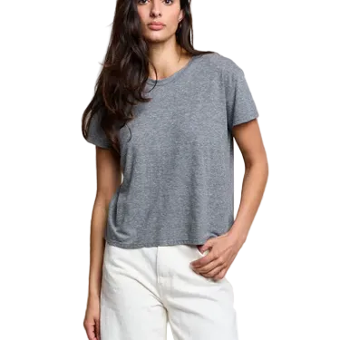 Harley Cotton Short Sleeve Boxy Crew Tee