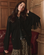 Load image into Gallery viewer, The Western Fringe Sweater Jacket
