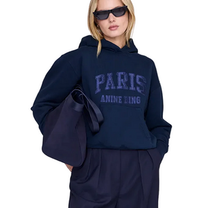 Debbie Shrunken Hoodie Paris – Pink Lagoon