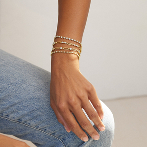 Pia Gold Chain Link Braclet
